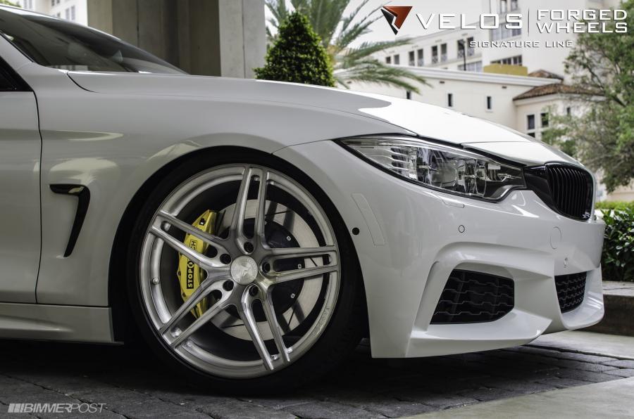  BMW 435i on Velos Designwerks Wheels 2014 года  (фото 5 из 9)